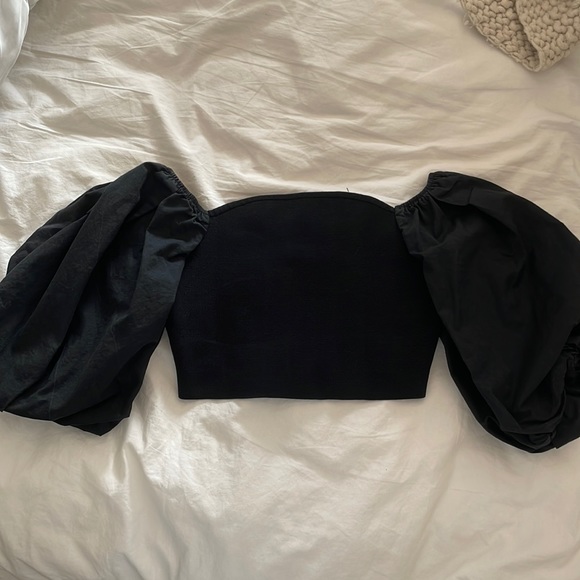 Zara puff sleeve top - Picture 1 of 3
